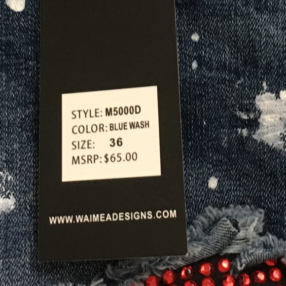 Waimea Jeans 36 Skinny Fit inseam 30”. - Picture 2 of 5